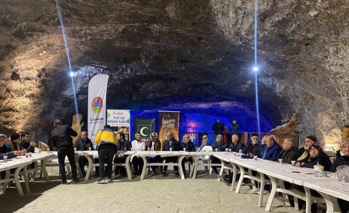 Dünya KOAH Günü’nde yerin 150 metre altında şifa aradılar