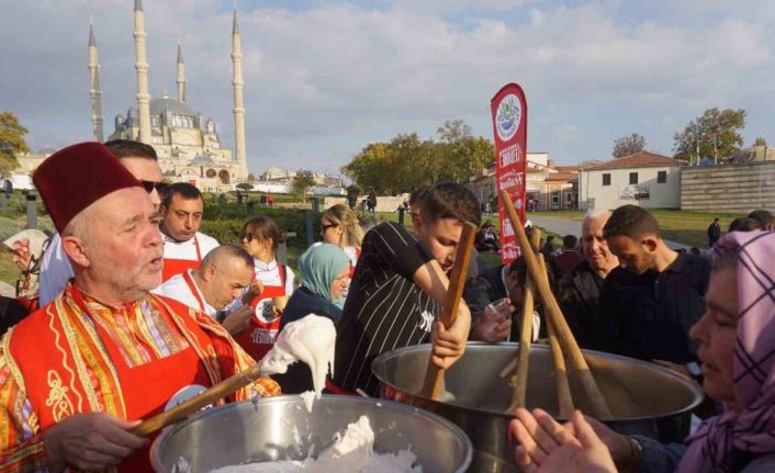 Edirne’deki Gastronomi Festivali renkli görüntülerle başladı