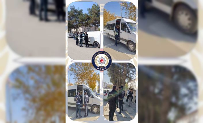 Elazığ’da okul önlerinde asayiş uygulaması sürüyor