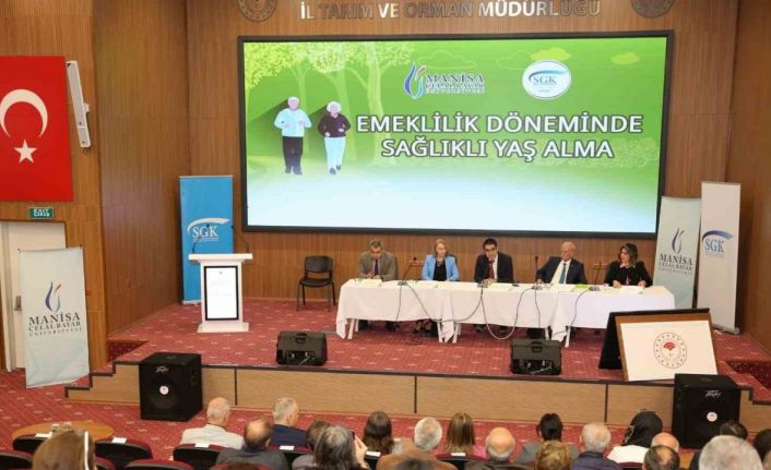 Emeklilik döneminde sağlıklı yaş almayı anlattılar