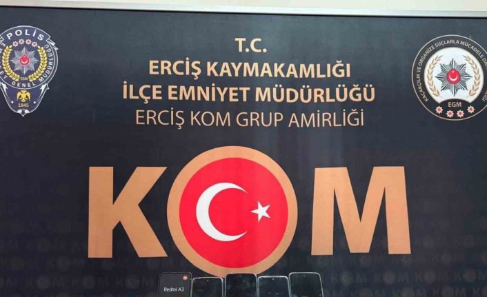 Erciş’te kaçakçılık operasyonu