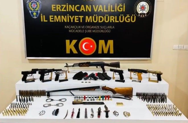 Erzincan’da organize suç örgütüne operasyon: 15 gözaltı