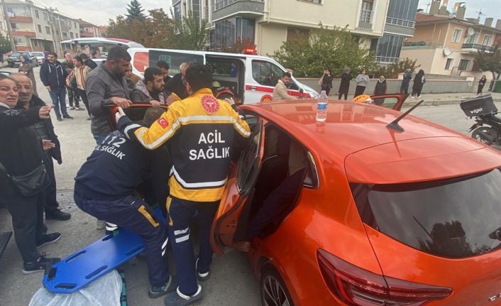 Erzincan’da trafik kazası: 1 yaralı