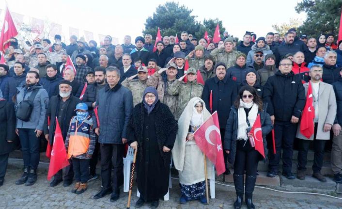 Erzurum’da 147 yıl önceki kahramanlık ruhu bir kez daha yaşatıldı