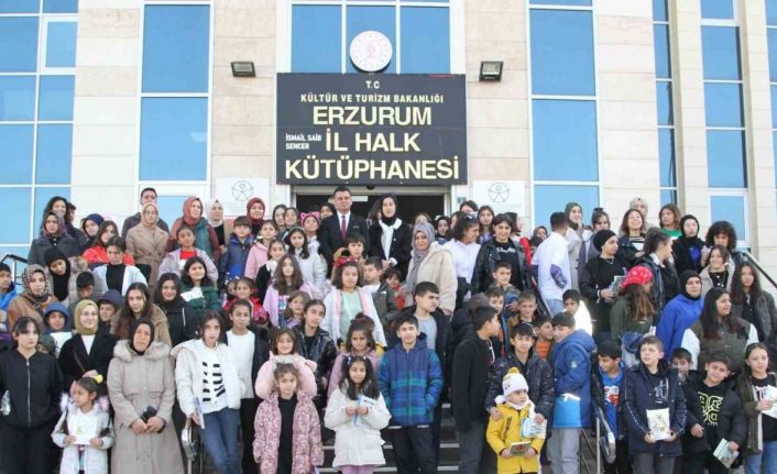 Erzurum’da “Okuyarak büyüyen nesiller” programı