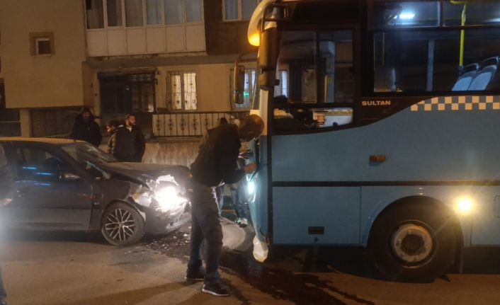 Erzurum’da trafik kazası: 1 yaralı