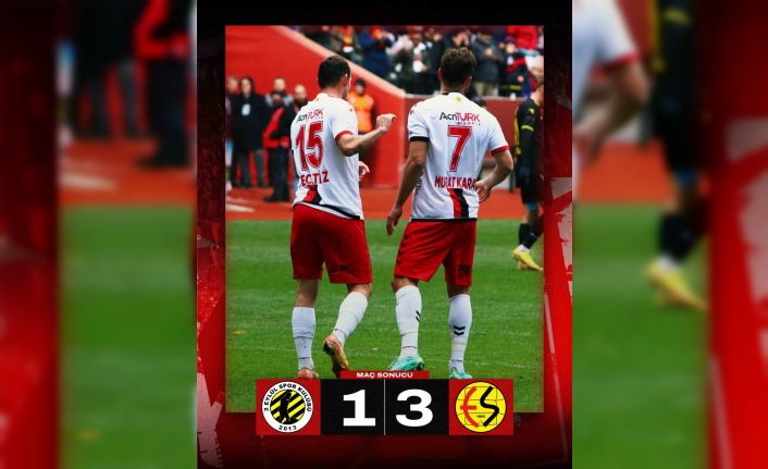 Eskişehirspor, 2 Eylül SK’yi 3-1 mağlup etti