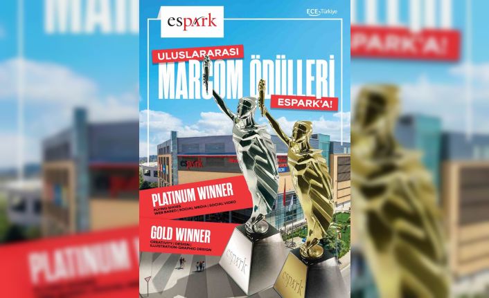 Espark AVM’ye MarCom Awards’tan 2 uluslararası üst düzey ödül