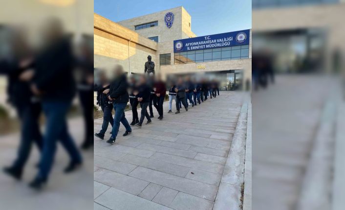 FETÖ’ye Afyonkarahisar merkezli KISKAÇ-30 operasyonu: 22 gözaltı