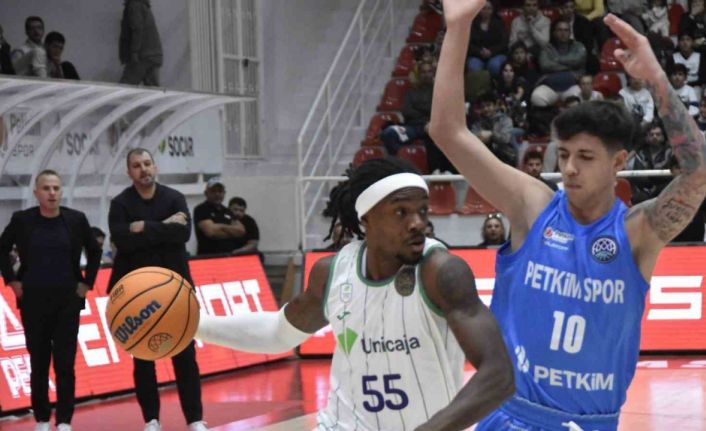 FIBA Şampiyonlar Ligi: Aliağa Petkimspor: 56 - Unicaja: 108