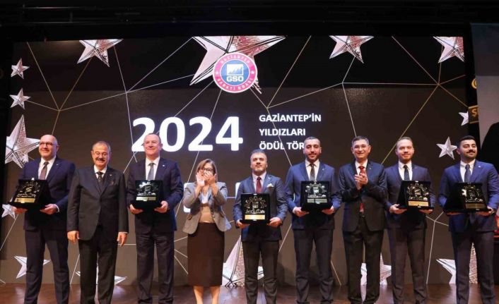 Gaziantep’te "Gaziantep’in Yıldızları Ödül Töreni"