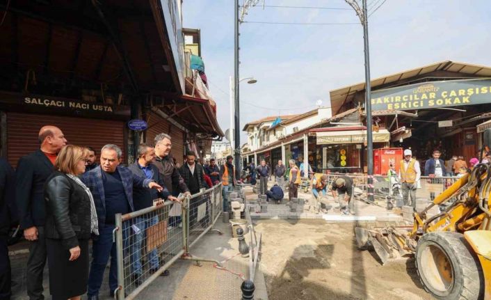 Gaziantep’te Karagöz-Eskisaray caddeleri yeni çehresine kavuşuyor