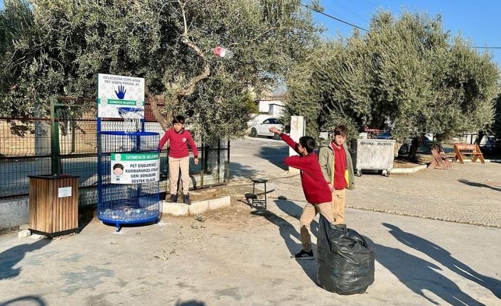 Germencik’te çocuklar eğlenerek çevreyi korumayı öğreniyor