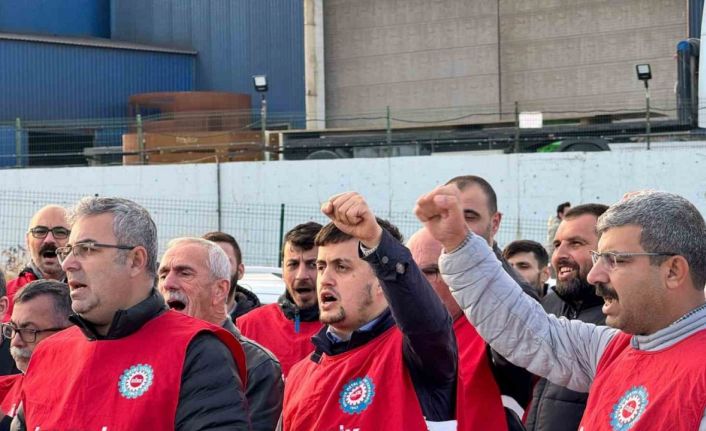 Gesbey işçileri haksız işten çıkarmaları protesto etti