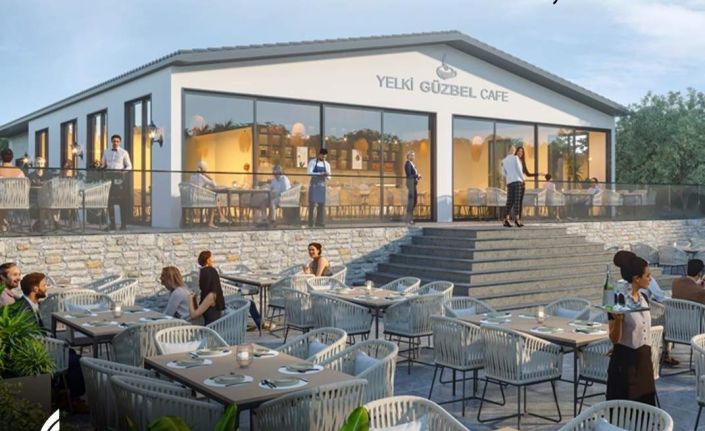 Güzelbahçe Belesiyesi Yelki’de ’Güzbel Cafe’yi açıyor