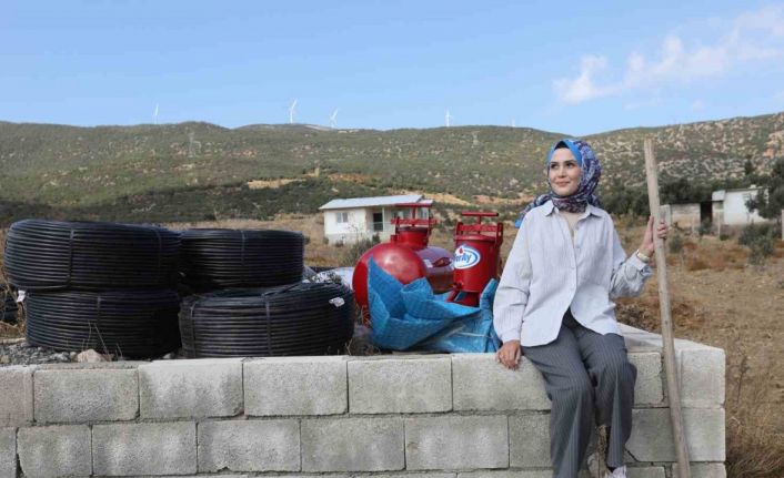 Hem öğrenci hem anne hem de afetzede