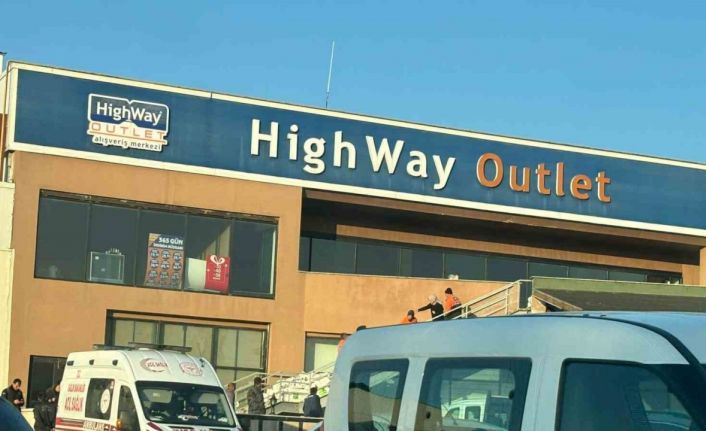 Highway Outlet AVM’de iş kazası: 1 yaralı