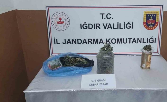 Iğdır İl Jandarma Komutanlığı’ndan uyuşturucu operasyonu