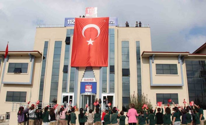 İlkokul öğrencilerine 112 anlatıldı