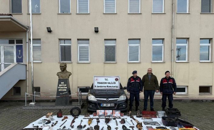 İş yerinden çalınan malzemelere kavuştu