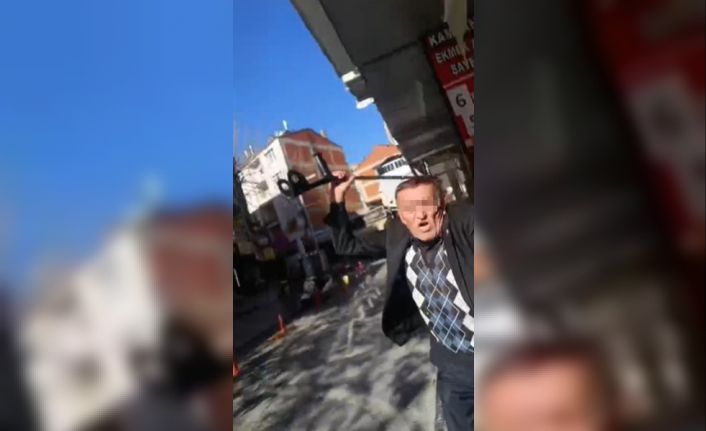 Isparta’da iş yeri sahibi kiracısını koltuk değneği ile darp etti