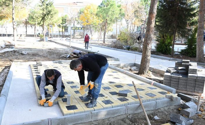 Isparta’da yeni park çalışmaları devam ediyor