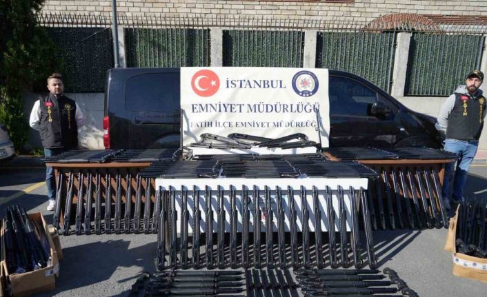 İstanbul’da kaçak silah operasyonu: 2 gözaltı