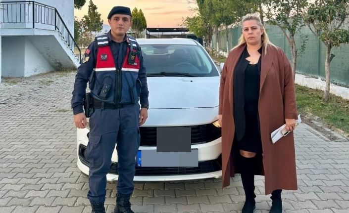 İzmir’de çalındı, Söke’de Jandarma buldu