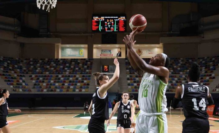 Kadınlar Basketbol Süper Ligi: Danilos Pizza: 83 - Beşiktaş: 75