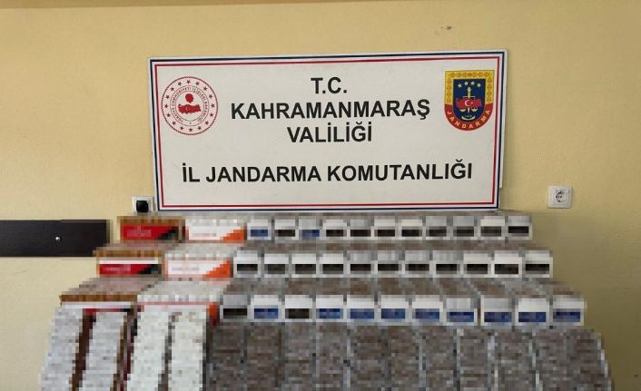 Kahramanmaraş’ta kaçakçılık operasyonu