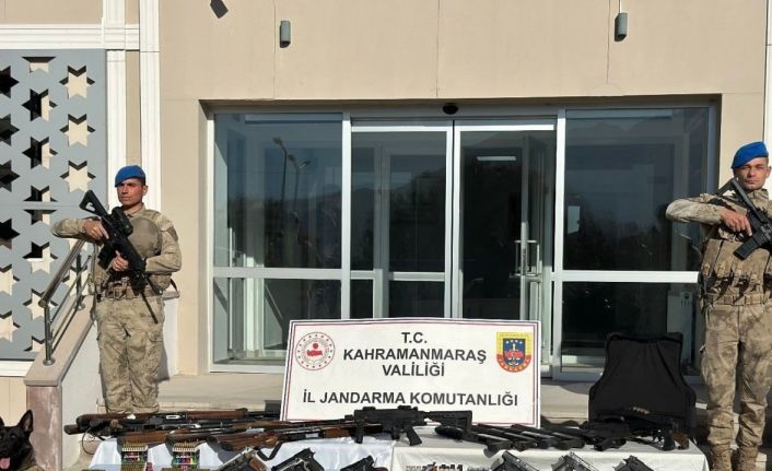 Kahramanmaraş’ta silah ve mühimmat kaçakçılığına 10 tutuklama