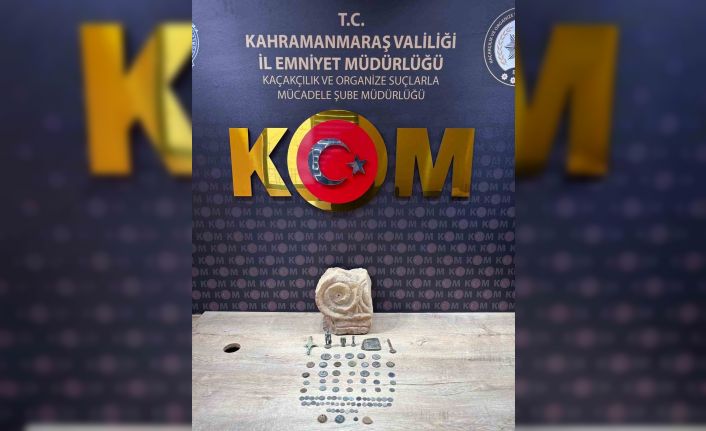 Kahramanmaraş’ta tarihi eser kaçakçılığı operasyonu: 1 gözaltı