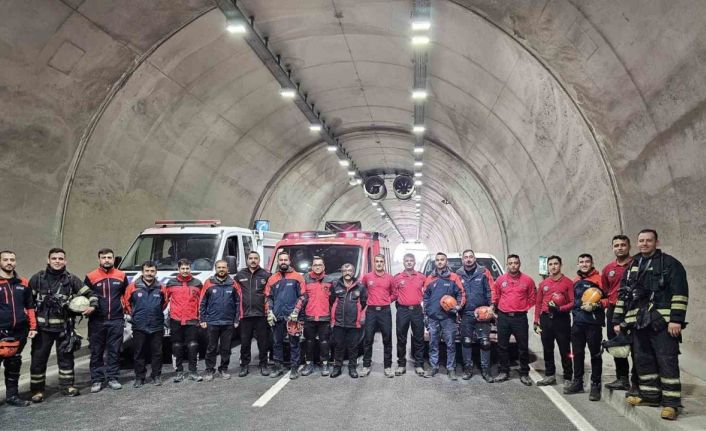 Kahramanmaraş’ta trafik kazası tatbikatı yapıldı