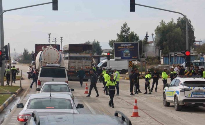 Kamyonun çarptığı adam yaya hayatını kaybetti