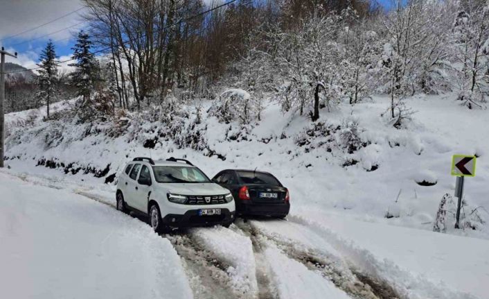 Kar sebebiyle kapanan grup yollarının tamamı açıldı