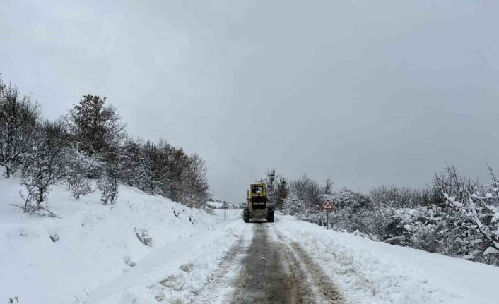 Kar sonrası kapanan tüm köy yolları ulaşıma açıldı