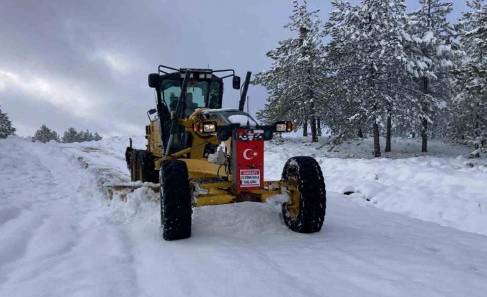 Karabük’te 182 köy yolu ulaşıma kapandı