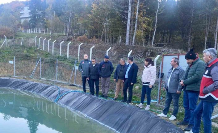 Kastamonu’da 100 tonluk su hasadı ile verimli sulama dönemi başladı