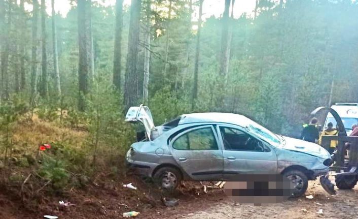 Kastamonu’da otomobil takla attı: 1 ölü, 3 yaralı