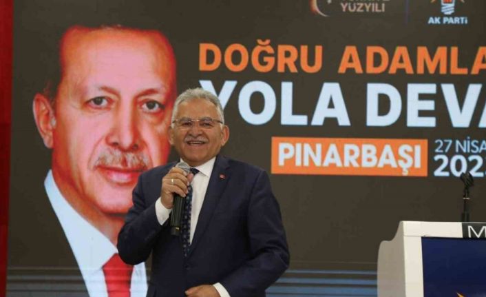 Kayseri Büyükşehir’den Pınarbaşı’da 6 yılda 1 milyar TL’lik yatırım