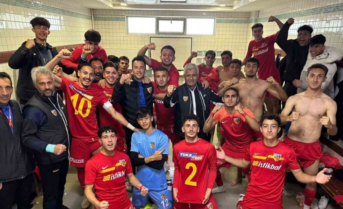 Kayserispor U19 3 puanı 3 golle aldı