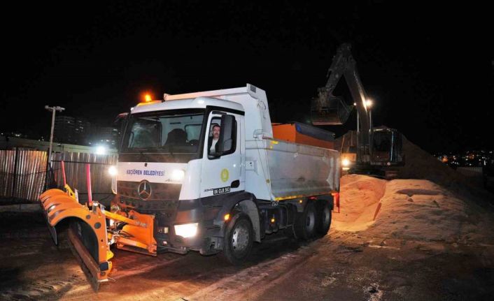 Keçiören Belediyesi yağış için teyakkuzda