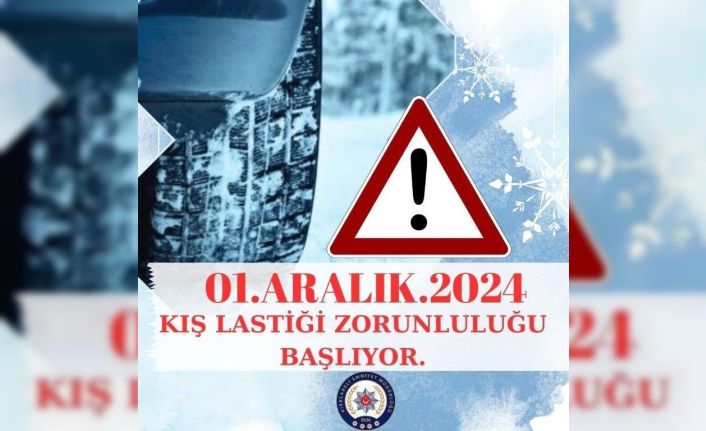 Kırklareli’nde kış lastiği mecburiyeti 1 Aralık’ta başlayacak