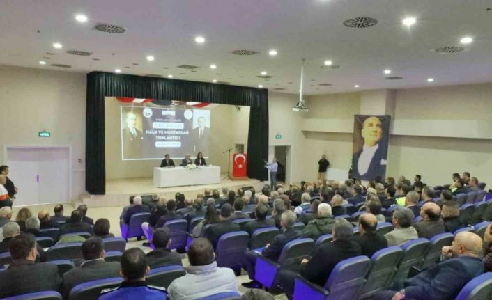 Kırklareli’nde muhtarlar toplantısı yapıldı