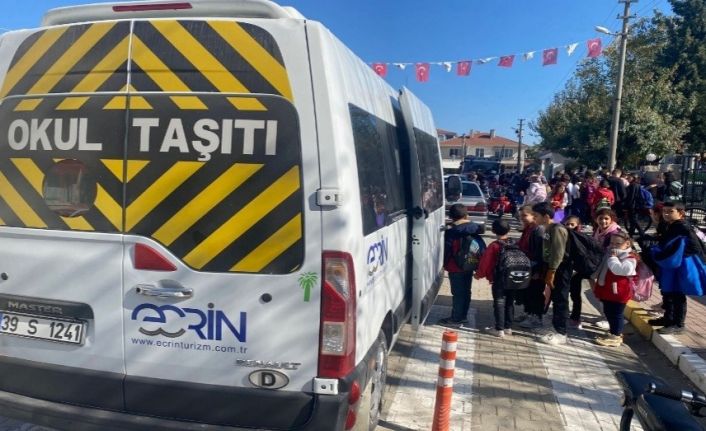 Kırklareli’nde okul servisleri denetlendi