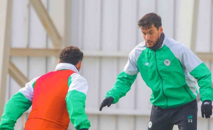 Konyaspor’da, Adana Demirspor maçı hazırlıkları sürüyor