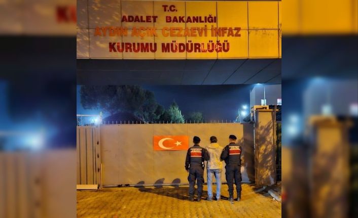 Köşk’te aranan şahıs jandarma tarafından yakalandı