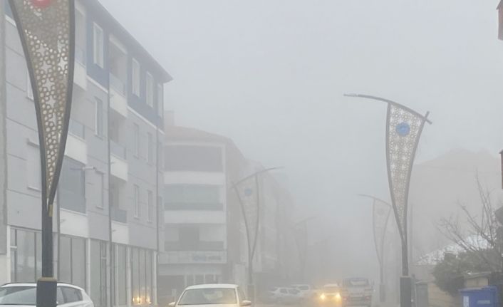 Kulu’da yoğun sis etkili oluyor