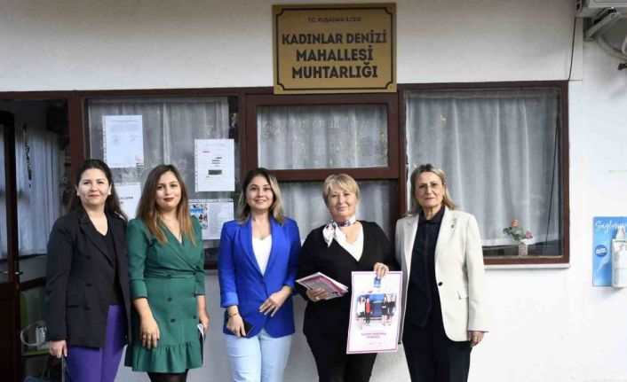 Kuşadası Belediyesi kadına yönelik şiddete karşı mücadele çalışmalarını sürdürüyor