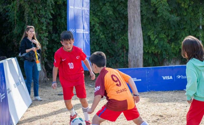 Kuşadası’nda çocuklar olimpik spor dallarıyla tanıştı